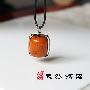 『天然物语』琥珀 老蜜蜡吊坠-转经轮