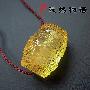 『天然物语』琥珀 鸡蛋蜜雕龙筒珠 琥珀单珠