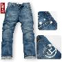 Levi's 冠希演绎 经典跨裤 五星猫抓设计 中腰牛仔裤 V014