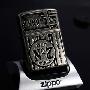ZIPPO 美国原装正品★古银盔甲杰克丹尼酒标 24174 积丹尼之积