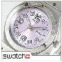 包邮 斯沃琪SWATCH 金属系列粉红金刚时尚女款手表YLS706G 现货