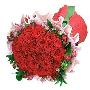送花网 今日特价 生日鲜花预定 成都鲜花速递 红玫瑰33枝