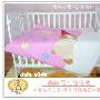 蒂乐婴儿床品 手工棉花被 可拆洗 皇家小熊公主系列 DL604A1 粉