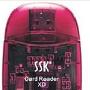 SSK 飚王 水晶 XD卡 高速读卡器 正品行货 800防伪ADB4