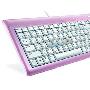 罗技（Logitech） K152 有线超薄键盘（嘟嘟粉）正品请放心购买！