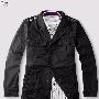 09秋冬热卖款休闲西服 双色多纽扣肩章款休闲西服 w02903/02911