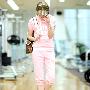 夏装新品 YBT 韩版时尚连帽运动套装 粉色