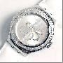 Swatch 石英男表 白色妖姬 YNS107