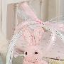 正版Bearngton可爱圆点布艺粉色兔兔|兔子|毛绒礼品礼物玩具