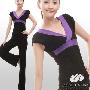 特价2010新款哈莲瑜伽服舞蹈服r1014_r1102黑色瑜珈套装含胸垫
