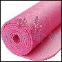 特价正品远阳环保瑜伽垫6mm粉色顶级TPE瑜珈垫送背带捆绳伸展带