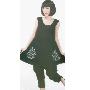 【乔安】-2010韩版新款淑女裙QS8100 黑色