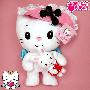 日本Angle Cat正版正品20CM粉红帽抱兔天使猫八折特价|汉祥礼品