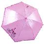 天堂伞 伞 三折 晴雨伞 粉紫 青春梦想304E1-1274