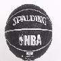 正品SPALDING斯伯丁74-090篮球/NBA黑色经典