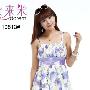 朵来米10813仿真丝吊带裙