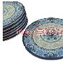 [A45]密胺◆仿瓷◆蓝印花 碗垫/隔热垫/餐盘垫/锅垫