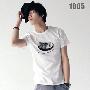 DIOR HOMME 韩国流行 罕见帽子图标 男士短袖圆领T恤 T49