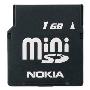 诺基亚 MU-24 记忆卡 1GB MINI SD（盒装行货）