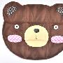 韩版 深棕色熊冰垫/凉垫/散热垫 内带冰晶 0.6 清凉舒适