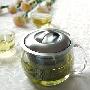 原装进口台湾茶具：300ml复合式滤泡玻璃茶壶,适合各类茶