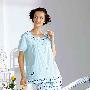 芬腾2010夏款女士纯/全棉短袖套装睡衣家居服-M877