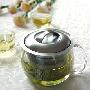 原装进口台湾茶具：500ML复合式滤泡玻璃茶壶,适合各类茶
