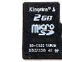 金士顿（Kingston）2G TF(MicroSD)卡 送价值19元川宇读卡器一只