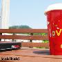KAKIKAKI小鸟LOVE双层杯-红色/双层（隔热）动物杯