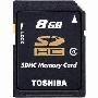 东芝(TOSHIBA)8G SDHC卡(Class4)