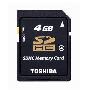 东芝(TOSHIBA)4G SDHC卡(Class4)相机专用