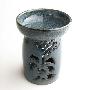 日式陶器：花釉精油炉、 香薰炉 【蓝】