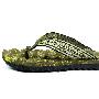 Muztaga/慕士塔格 女款岩石胶粘沙滩拖鞋（MF82001W）绿色