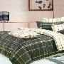 豪美家纺 全棉斜纹环保印花四件套 脉动
