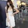 韩依人→2010新款韩版高贵优雅淑女两件套礼服裙 NQ2340杏