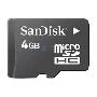 SanDisk 4G MicroSDHC（TF）卡 存储卡