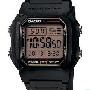 Casio卡西欧男士石英橡胶数字防水运动手表W-800HG-9A