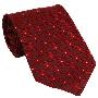 红色领带AMURS/爱缪斯领带商务正装领带桑蚕丝领带原价580现价278