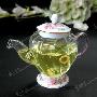 原装进口台湾茶具：花茶茶具套装、玻璃茶具，CJ086-粉彩