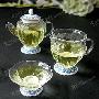 原装进口台湾茶具：花茶茶具套装、玻璃茶具，CJ087-青花