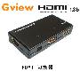 Gview景为 GH201 HDMI切换器1.3b 二进一出 HDMI2X1 智能识别切换