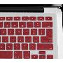 iSkin MacBook/pro/Air 抗菌键盘印刷版保护膜 (新品上市)粉红
