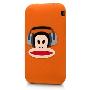 大嘴猴 Paul Frank iPod touch2代/3代 硅胶套 橘 正品推荐
