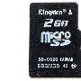 金士顿TF卡 2G（MicroSD\TF,全国联保）正品行货