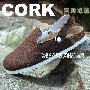 2010 勃肯鞋 帆布包头鞋凉拖鞋情侣拖鞋 懒人两用鞋 咖啡