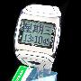 正版威烨[V-YEAH]手表,德国运动手表,潜水表,登山表,白色多功能表