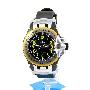 正版威烨[V-YEAH]手表,德国运动表,50M防水男士手表,黄色可动表圈
