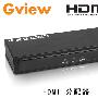 Gview景为 GH102 HDMI放大型分配器1.3b 一进二出 HDMI 1X2