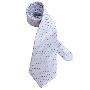 白色领带 AMURS/爱缪斯领带 桑蚕丝领带 男正装领带 原价580现278