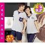 樱蒂婉妮 夏装短袖纯棉 情侣睡衣/家居服 最爱条纹137 136
